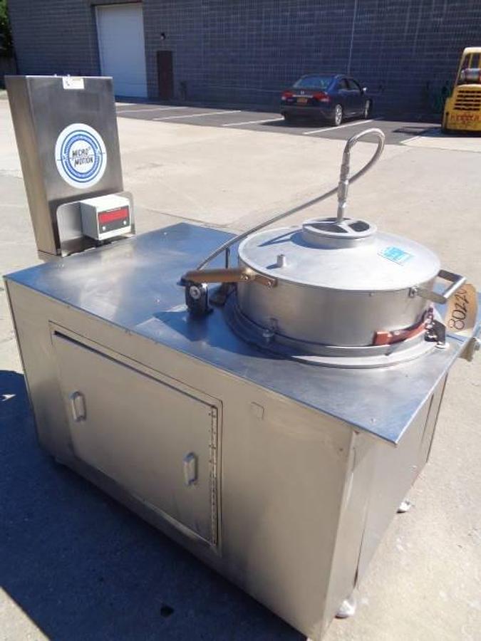 Used Cozzoli GW-1220 Vial Washer, Stainless Steel