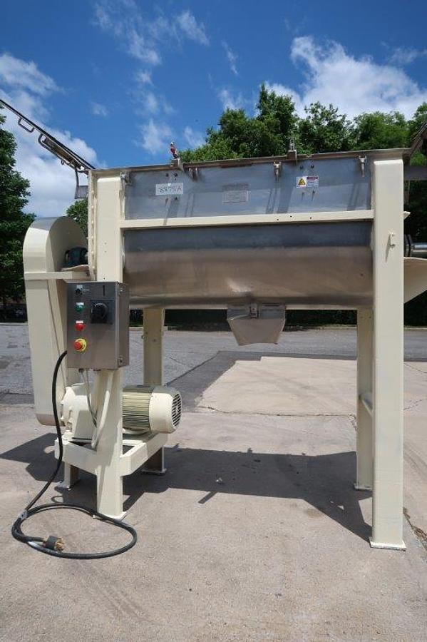 Used 20 Cu. Ft. Lowe Stainless Double Ribbon Blender