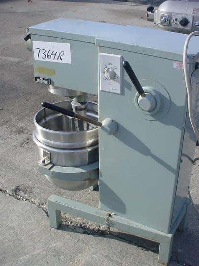 Used 12 Qt. Univex Planetary Bowl Mixer, Stainless Steel