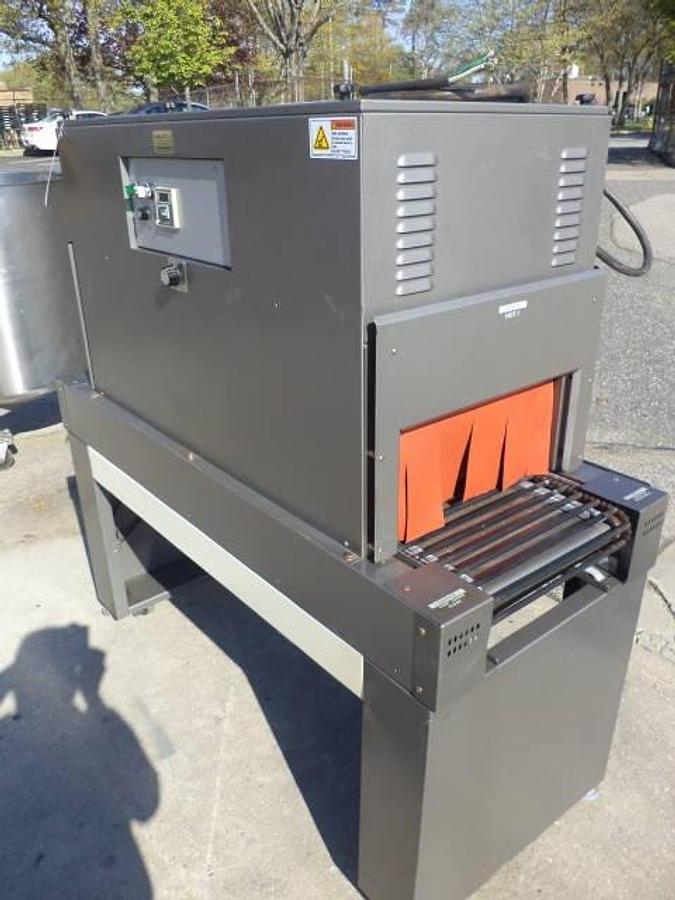 Used Preferred Packaging 17-1/2 In X 8-1/2 In. Motorized Shrink Tunnel, Portable