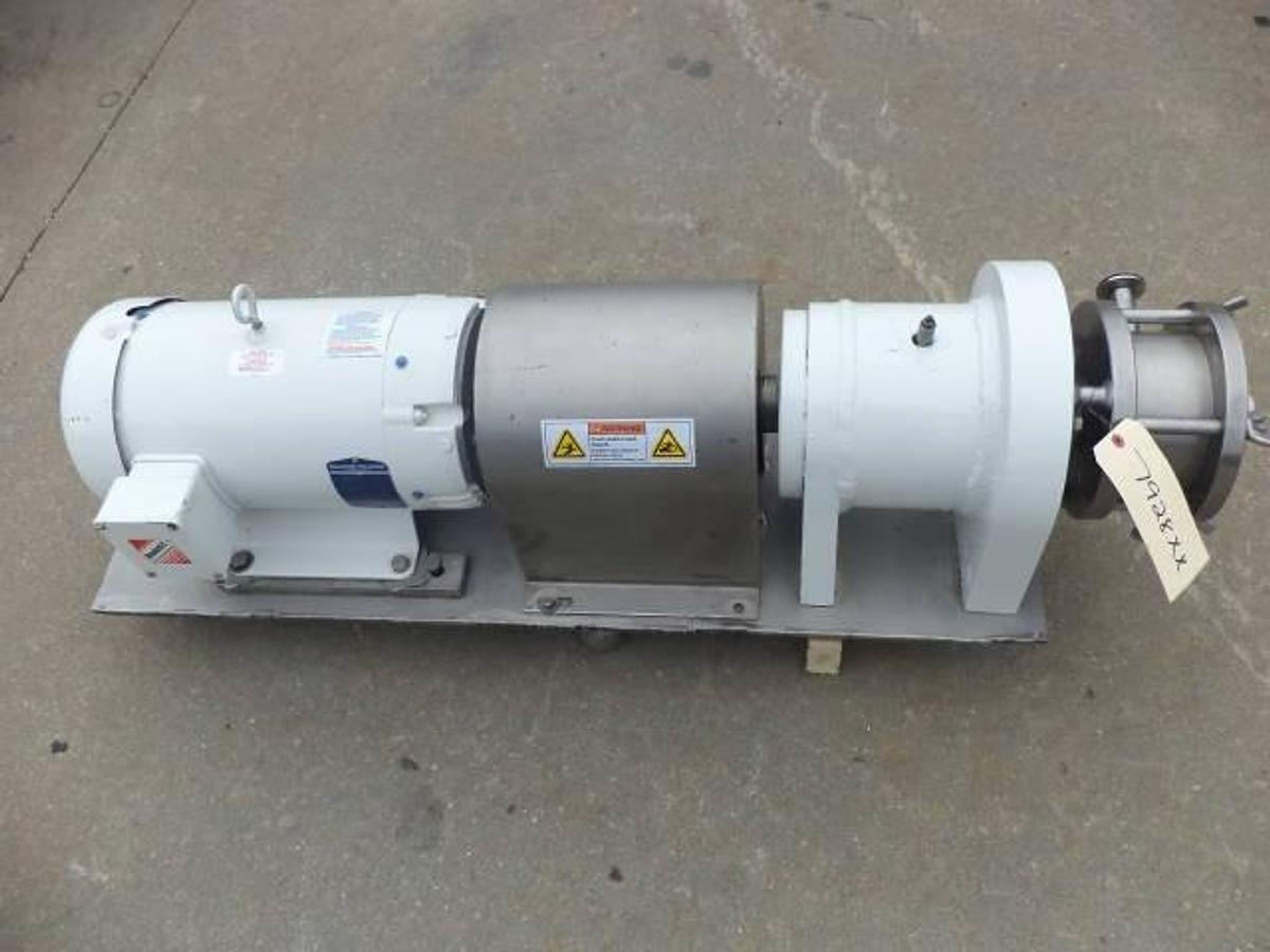 Used Votator CR Mixer Whipper-Emulsifier, 15 HP