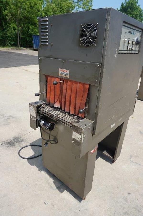 Used Weldotron 7030 Conveyorized Shrink Tunnel, 16 In. Wide X 9” High Opening