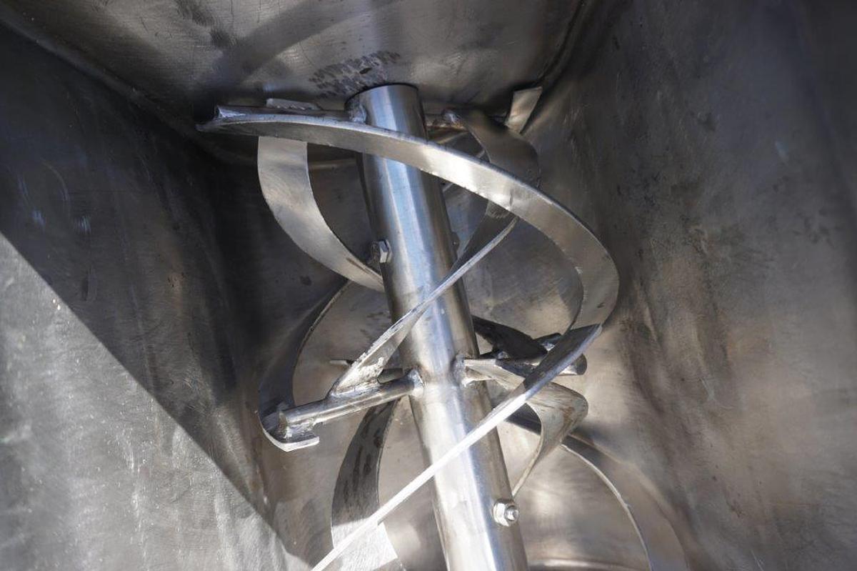 Used Paul O. Abbe Stainless Jacketed Lab Double Ribbon Mixer,  XP