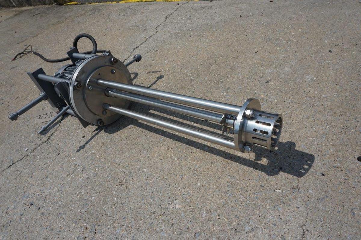 Used .25HP Batch-Style High Shear Mixer, 3450RPM