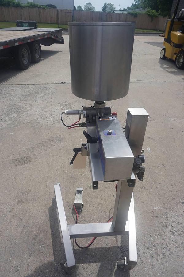 Used Unifiller “Compack” Single Head Piston Depositor, Air Operated
