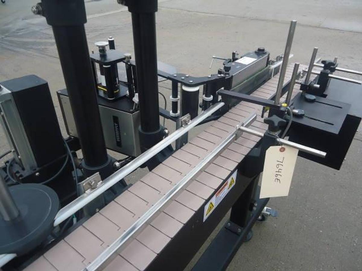 Used Versapply 9120  Pressure Sensitive Spot/Wraparound Labeler