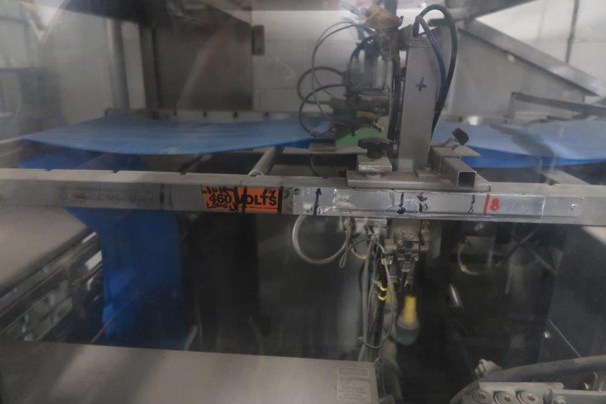Used OK Corp. Polybag-In-Box Maker and Bag Inserter