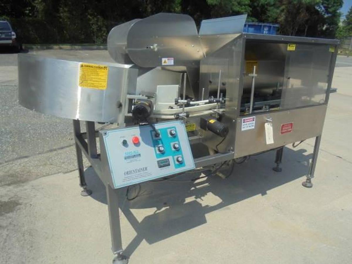 Used Kaps-All AU-6 Plastic Bottle Unscrambler