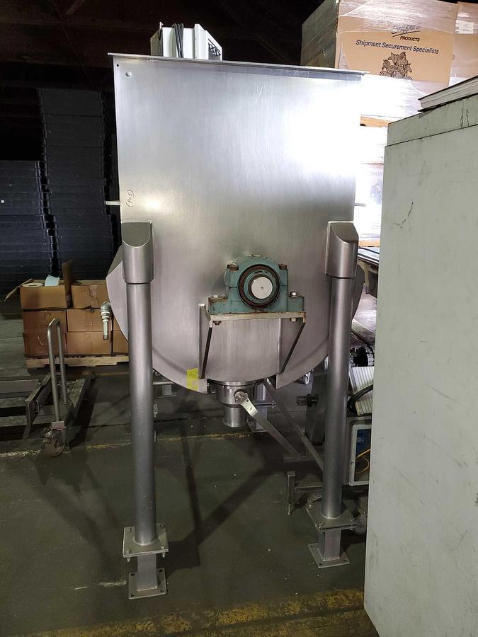 Used Lee 300 UTDRS Jacketed SS Horizontal Ribbon Blender