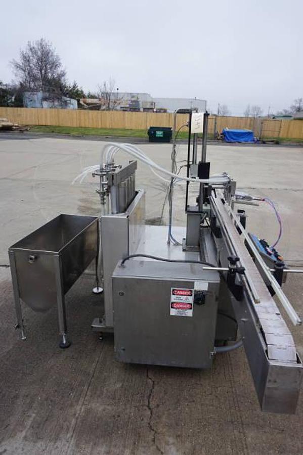 Used Filamatic Four Piston Automatic Filling Machine, 1,000cc Pistons