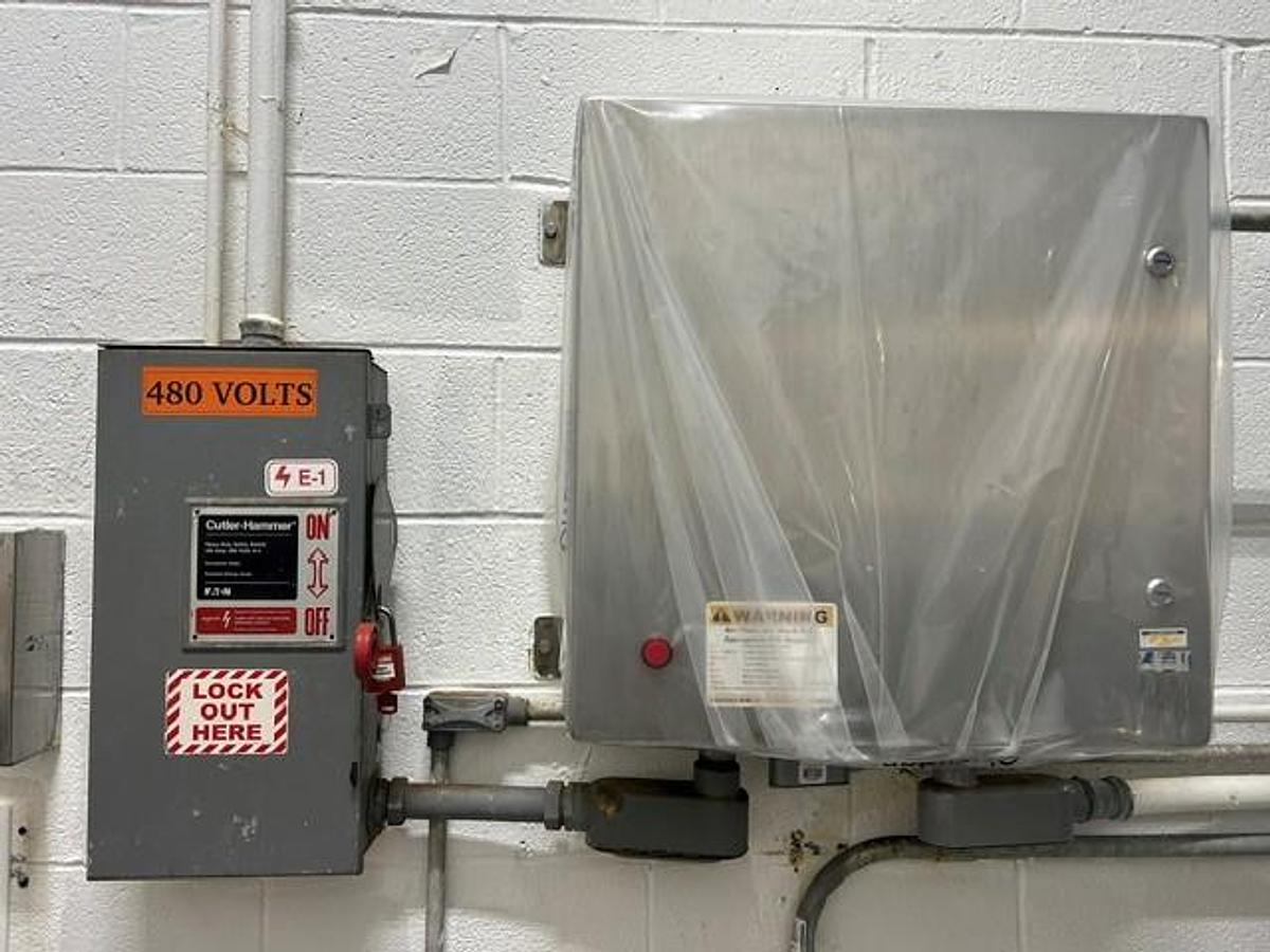 Used 125 Cu. Ft. Double Ribbon Blender, SS