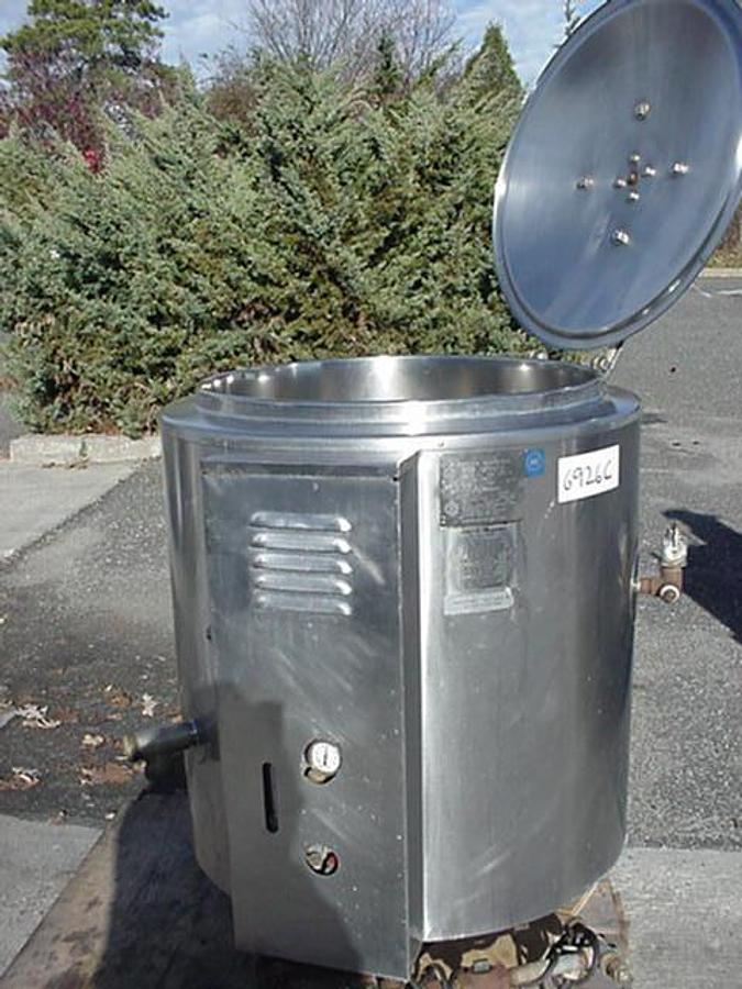 Used Groen 40 Gallon Self-Contained Gas Fired Kettle