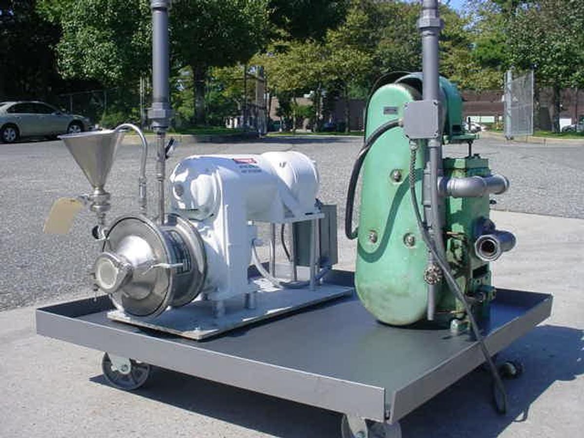 Used Cornell D8 Ss Versator, Variable Speed W/Stokes Vacuum Pump