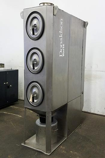 Refurbished DONALDSON TORIT 2,000 CFM CARTRIDGE TYPE DUST COLLECTION SYSTEM - S/S CONSTRUCTION - RECONDITIONED