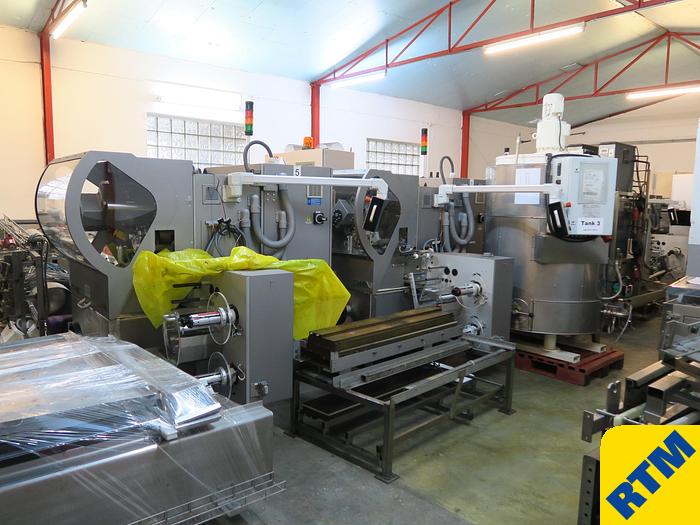 Used COMPLETE LINE FOR CHOCOLATE COATED TOFFEE / CENTRES