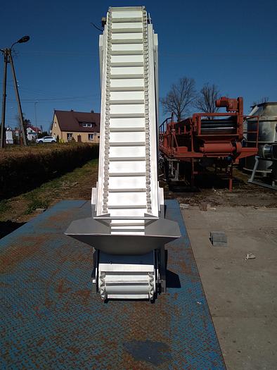 Used Przenośnik (transporter)progowy z boczną falbanką "SIAS MPA"