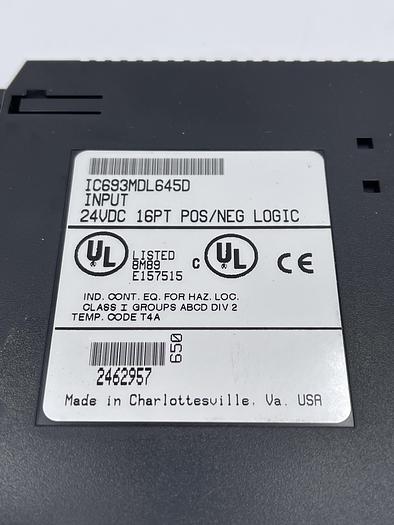 Used GE IC693MDL645D