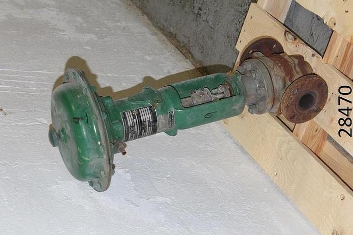 Used Fisher Ed Steam Control Valve, 1.5" #28470