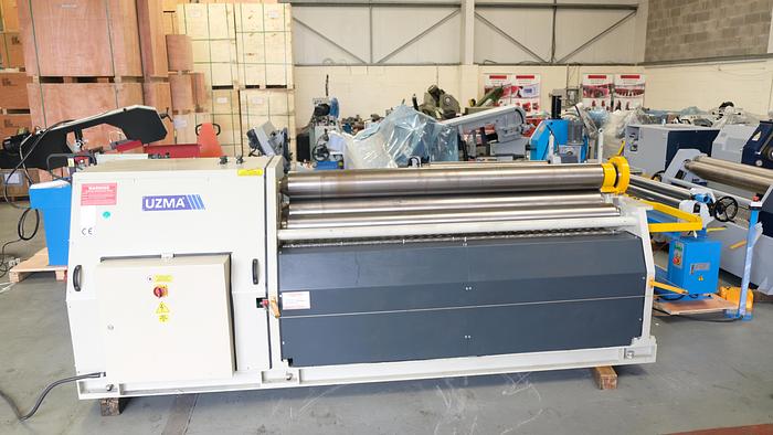 Used UZMA SAHINLER 2050 x 180 4 roll hydraulic bending roller  2018 