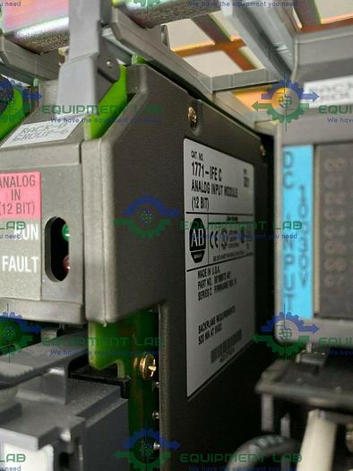 Used Allen-Bradley 1771: A4B CHASSIS, P4S, PLC-5/40C, NOC-B, IFE C, OBN/B