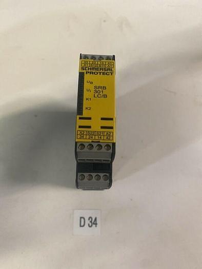 Used Schmersal Protect SRB 301LC/B-24V Safety Relay Warranty Fast Shipping