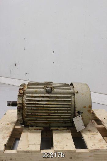 Used General Electric 5KS256SE208D8 Motor, 20 Hp, 1770 Rpm, 460 Volt, 256T Frame, 24.6 Amp, Type: Ks, 1.15 S.F., 3-Phase, 60 Hz, Tefc #22317