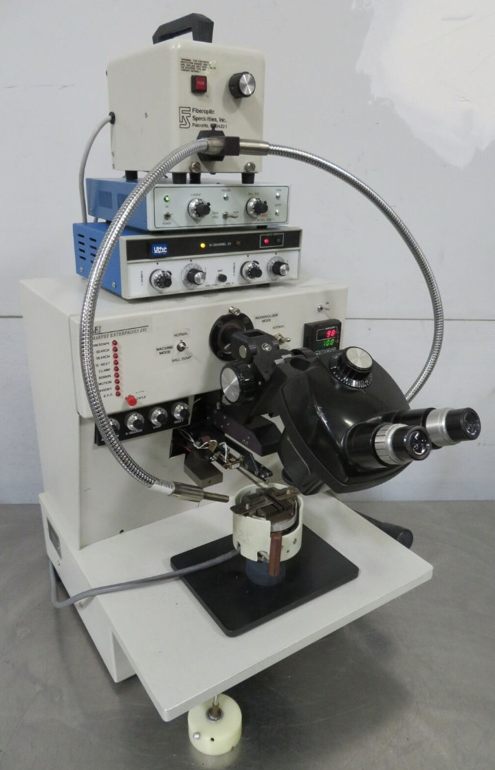 Used Mech-El MEI Marpet 1204B Manual Gold Ball Bond Wire Bonder w/ Ball Bump