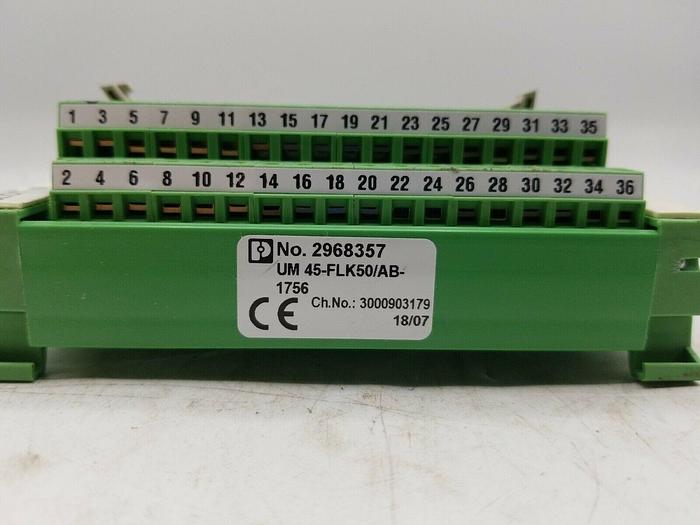 Used Phoenix Contact 2968357 UM 45-FLK50/AB-1756