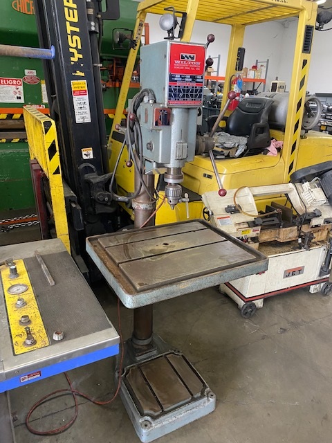 Used Wilton 20600 Geared Head 20" Drill Press #5980