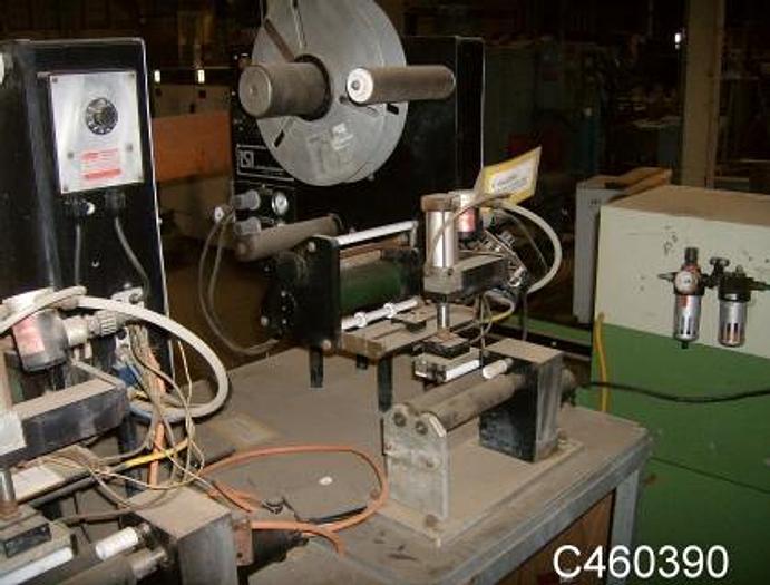 Used Labeler, LSI, Mdl 3091, Semi-auto, Spot/wrap, (2) #C460390