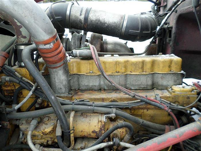 Used 1989 Peterbilt Flatbed Service Truck with IMT Auto Crane