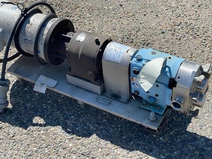 Used Waukesha Model 030 Positive Displacement Pump