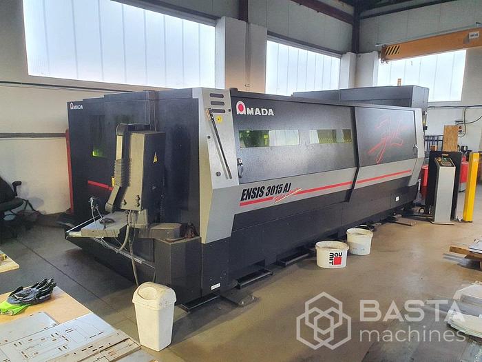 Used 2015 AMADA ENSIS 3015 AJ Fiber Laser, 3 kW