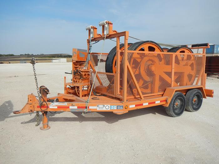 Used 2008 Wagner Smith T-2BWT-10-60 Cable Tensioner trailer