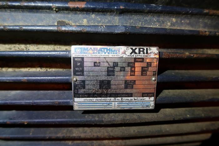 Used CHESTERTON 2X8X10 CENTRIFUGAL PUMP 30 HP