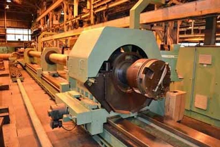 Used 1991 Wohlenberg VDF PB4-1600 Boring Lathe | 63" x 396"