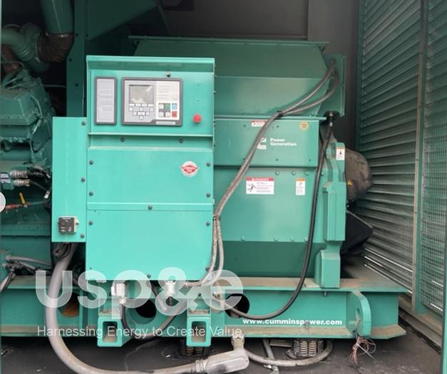 2 MW 2012 New Cummins QSK60-G6 NR2 Diesel Generator Set