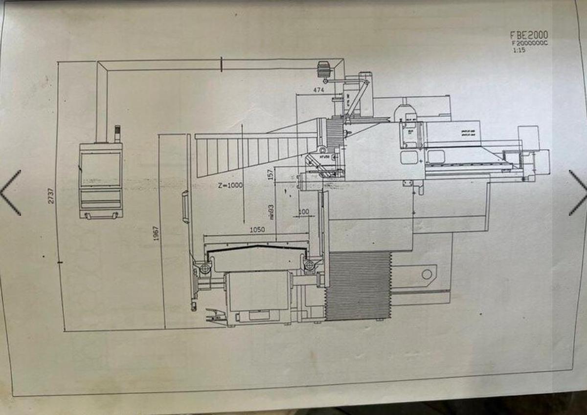 Used Fresatrice cnc a banco fisso EUMACH FBE 2600