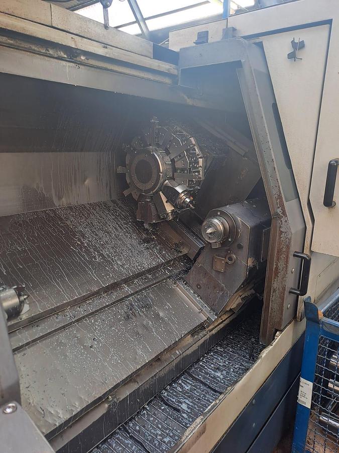 Used Tornio cnc testa fissa ad asse orizzontale MORISEIKI SL-253 BMC 1000