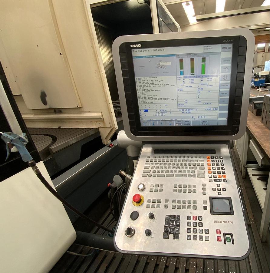 Used Centro di lavoro verticale a montante mobile DMG DMF 360
