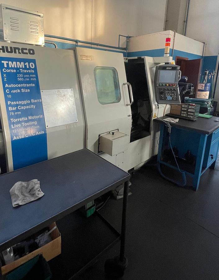 Used Tornio cnc HURCO TMM10