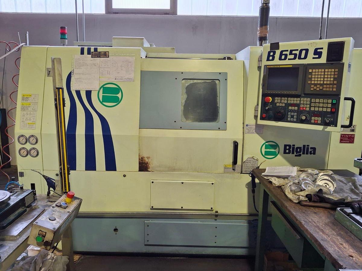 Used Tornio cnc ad asse orizzontale BGILIA B 650 S 