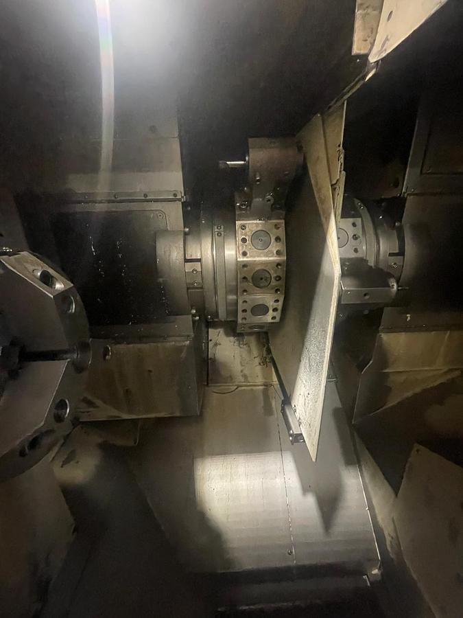 Used Tornio cnc ad asse orizzontale con portale integrato MURATEC MT12 motorizzato