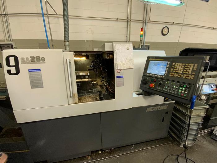 Used Tornio a fantina mobile NEXTURN SA26P