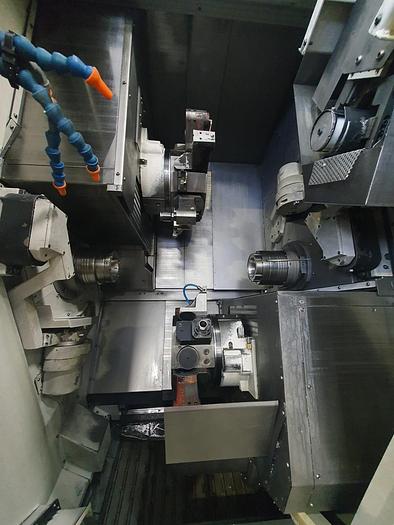 Used Tornio CNC ad asse orizzontale testa fissa MAZAK HYPER QUADREX 150 MSY