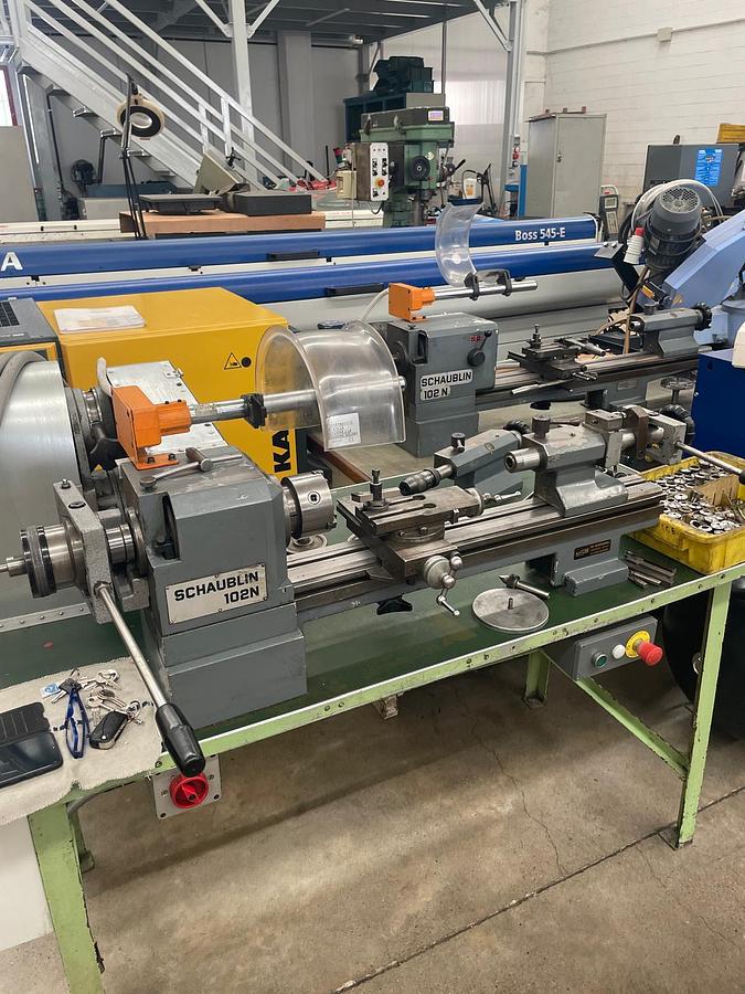 Used 190-Tornio parallelo SCHAUBLIN 102 N