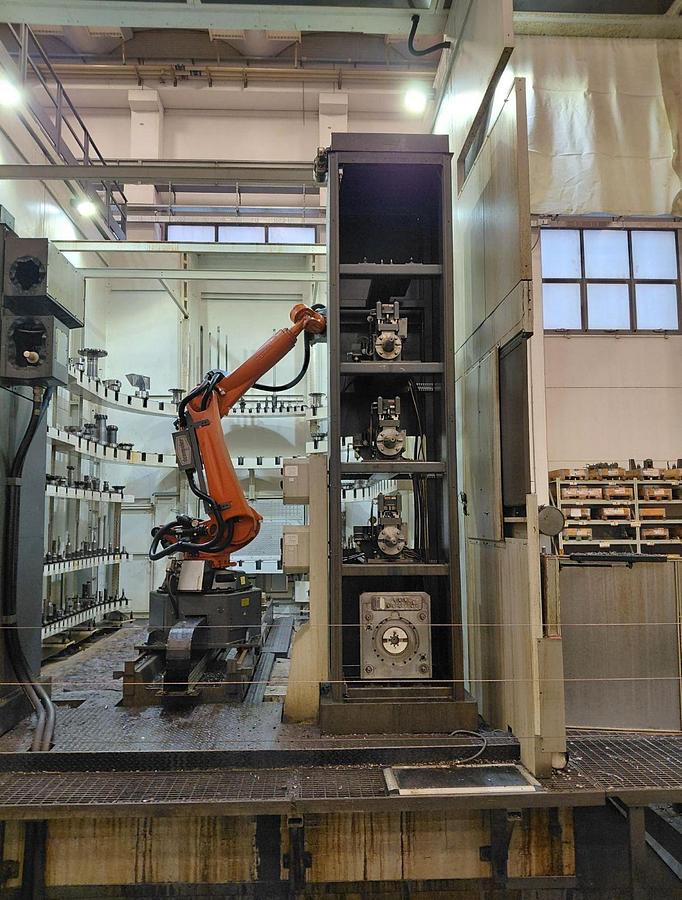 Used Alesatrice montante mobile con doppia tavola FPT SPIRIT 450