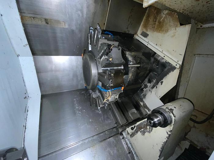 Used Tornio CNC ad asse orizzontale testa fissa MORISEIKI