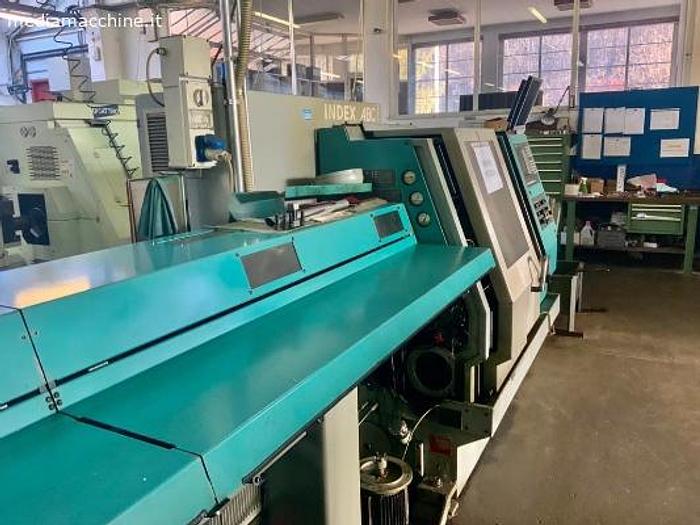 Usato TORNIO CNC ORIZZONTALE TESTA FISSA INDEX ABC+SCHMID