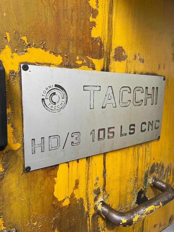Used Tornio parallelo TACCHI HD/3 105 LS CNC